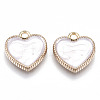 Alloy Enamel Charms PALLOY-N160-002C-RS-1