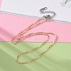 Glass Seed Beads Beaded Necklaces NJEW-JN03277-6
