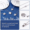 Dad Always in My Heart Wing Urn Pendant Necklace STAS-CN0001-10B-4