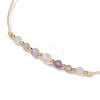 Natural stone constellation bracelet with 12 zodiac signs X-NR2952-10-3