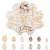 6 Styles Natural Mixed Cowrie Shell Beads BSHE-HY0001-01-1