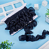 4 Yards Polyester Wrinkle Lace Ribbon OCOR-TA0004-18B-6
