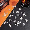 Unicraftale 12Pcs 6 201 & 304 Styles Stainless Steel Pendants STAS-UN0034-14-4