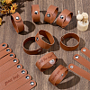20Pcs PU Leather Wide Band Cord Bracelet BJEW-PH0004-74-4