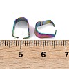 304 Stainless Steel Snap On Bails STAS-C135-01C-RC-3
