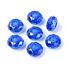 Independence Day Transparent Acrylic European Beads OACR-E033-25M1-2