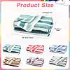 Polyester Stripe Towel AJEW-FZC0001-007A-3