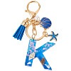 Star Resin & Shell Keychains KEYC-TAC00087-01K-1