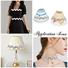 5 Yards Polyester Metallic Wavy Fringe Trim Ribbon OCOR-GF0004-56-4