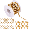 1Roll Aluminium Curb Chains CHA-BM0001-05G-1