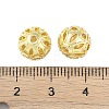 Brass Hollow Beads KK-A226-07D-G-3