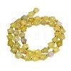 Natural Lemon Jade Beads Strands G-Z080-A26-8mm-3