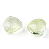 Spray Painted Transparent Glass Beads GLAA-T022-26-A03-3