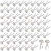 300Pcs Alloy Brads FIND-GF0009-77G-1