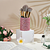 2Pcs Sequins Plastic Eyebrow Pencil Storage Holder AJEW-CL0005-54-4