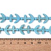 Synthetic Turquoise Beads Strands G-N364-04A-01-5
