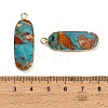 Dyed Synthetic Imperial Jasper Pendants GG-CBAA20A-05G-06-3