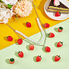 20Pcs Opaque Resin Pendants RESI-UN0001-06-3