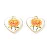 Printed Brass Pendants KK-CBAF9BC-02G-01-1