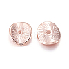 Tibetan Style Alloy Wavy Spacer Beads LS-TIBEP-A11067-RG-FF-2