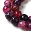 Dyed & Heated Natural Dragon Veins Agate Beads Strands G-P539-A01-09-4