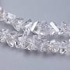 Electroplate Glass Beads Strands X-EGLA-J146-6mm-AB01-3