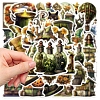 Jungle Magic Waterproof PVC Plastic Sticker Labels PW-WGE6A97-01-4