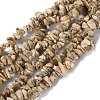 Natural Picture Jasper Nuggets Beads Bib Necklaces for Girl Women NJEW-G025-01E-2
