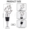Silicone Wine Bottle Stoppers FIND-WH0152-155-2