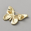 Butterfly Alloy Brooches for Backpack Clothes JEWB-WH0051-002LG-2