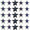 60Pcs 5 Colors Glass Beads GLAA-PA0001-73-7