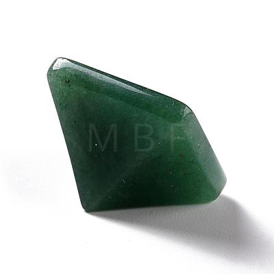 Natural Green Aventurine Cabochons G-G759-Y15-1