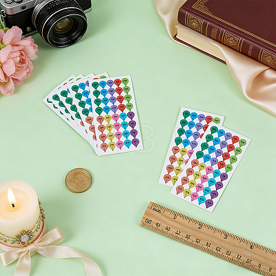 Paper Self Adhesive Stickers DIY-WH0349-597-1