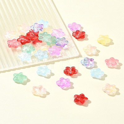 30Pcs Baking Paint Glass Beads GLAA-FS0001-99J-1