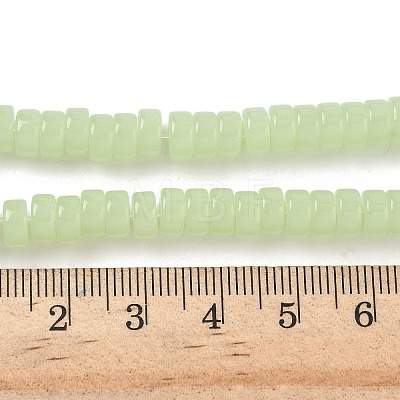 Glass Imitation Jade Beads Strands GLAA-I060-01E-1
