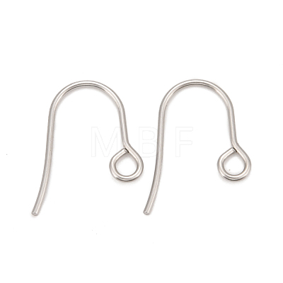 Tarnish Resistant 316 Surgical Stainless Steel Earring Hooks STAS-A056-11P-1