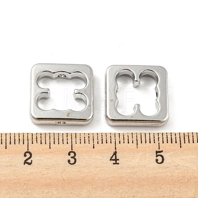 Rack Plating Alloy Beads PALLOY-Z022-01P-1