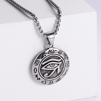 Men's Stainless Steel Necklaces HT4952-1-1