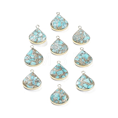 Natural Imperial Jasper Pendants G-C034-14G-1
