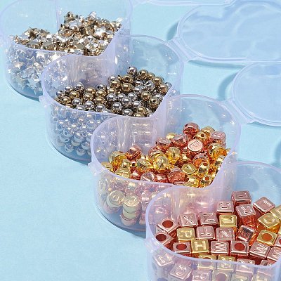 638Pcs CCB Plastic Beads CCB-FS0001-01-1