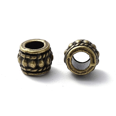 Tibetan Style Alloy Beads FIND-Q094-37AB-1