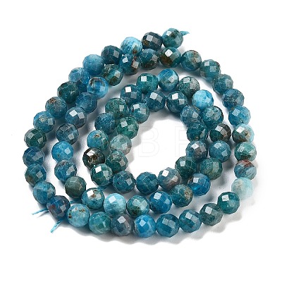 Natural Apatite Beads Strands G-C127-A01-03-1