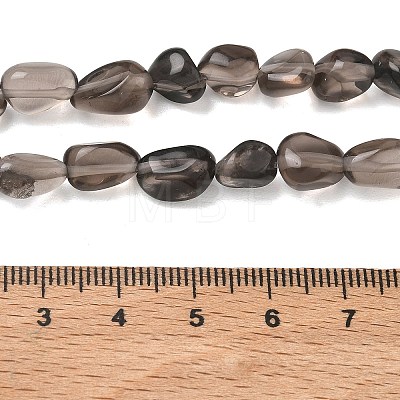 Natural Ice Obsidian Beads Strands G-C286-A15-1