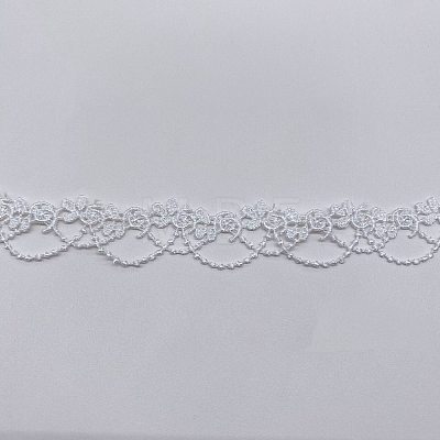 Polyester Lace Trims SENE-PW0017-04A-1