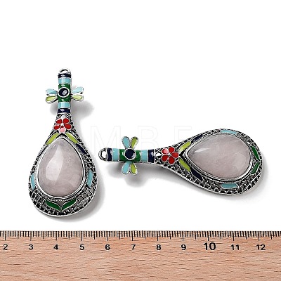 Tibetan Style Alloy Brooches JEWB-A021-04AS-05-1