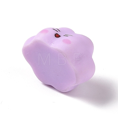 Cute Opaque Resin Cabochons RESI-L037-02D-1