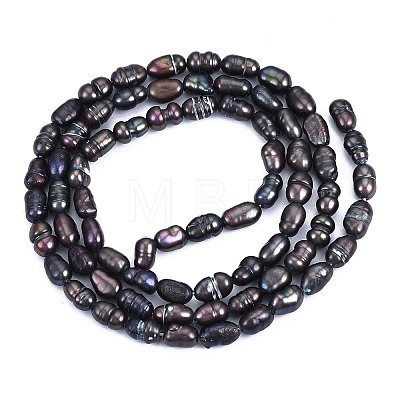 Natural Cultured Freshwater Pearl Beads Strands PEAR-N012-04A-1