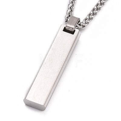 Pride Style 201 Stainless Steel Pendant Necklaces NJEW-F288-03P-1