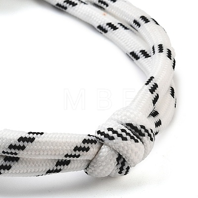 Nylon Thread Bangles AJEW-T013-01C-1