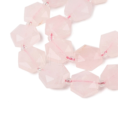 Natural Rose Quartz Beads Strands G-G144-A03-01-1